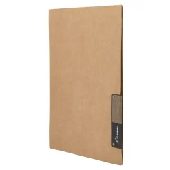 SECURIT Protège-menu A5 beige Nature Online