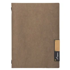 Protège-menu A4 marron Nature - SECURIT Hot