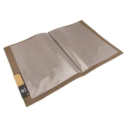 SECURIT Protège-menu A5 marron Nature Clearance