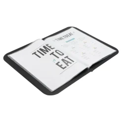 Protège-menu A5 noir Essentiel - SECURIT Discount