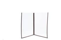 SECURIT Protège-menu rectangulaire transparent (3 pièces) New