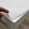 Protège-table caoutchouc carré blanc 100x100 cm Bulgom - SONOLYS Clearance