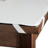 Protège-table imperméable rectangulaire blanc PVC - Aucune Best