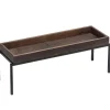 ZEPE Présentoir gn2/4 bois 55,5x16,5x23,5 cm Dolomiti New