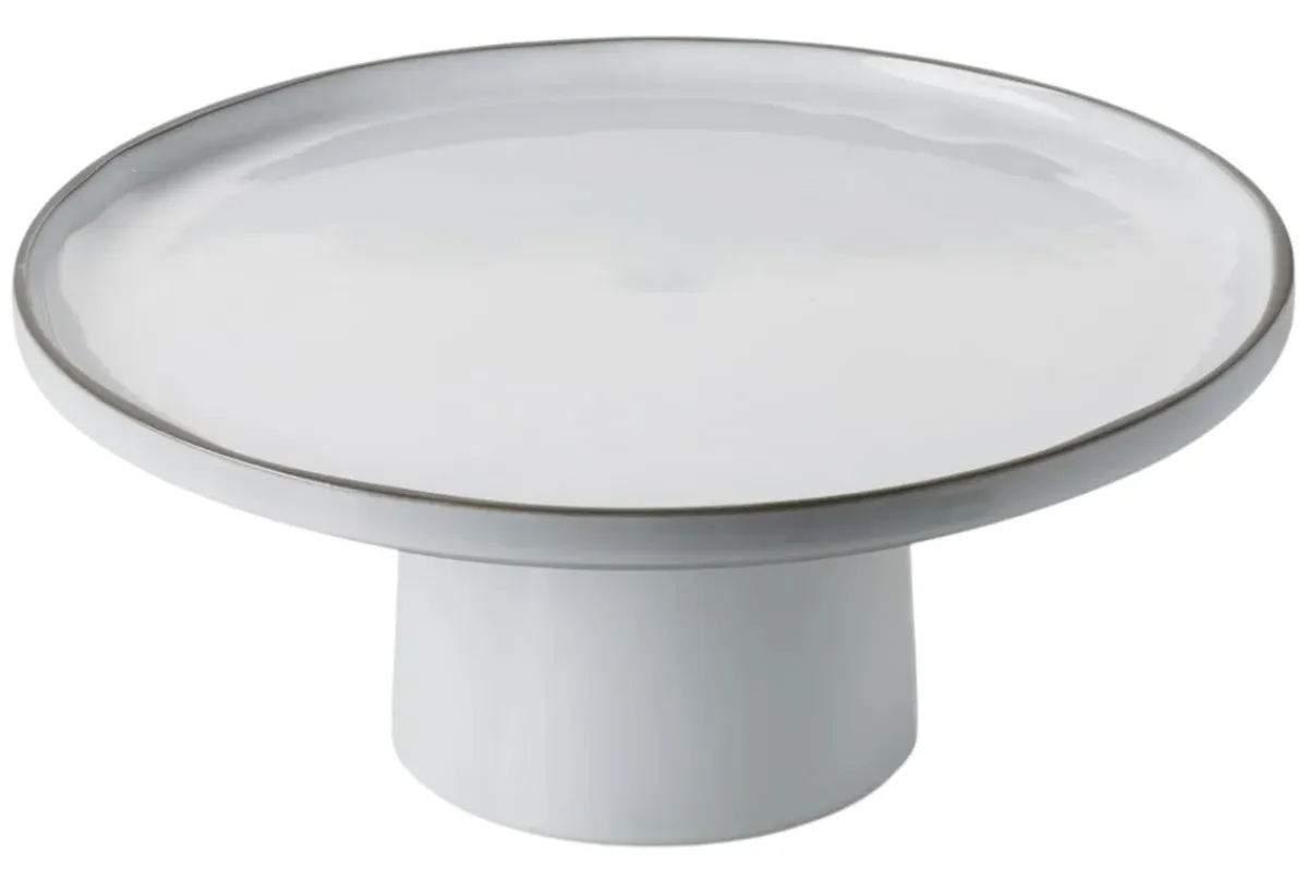 REVOL Présentoir pour pâtisserie céramique blanc Ø 33 cm 14 cm Caractère Clearance