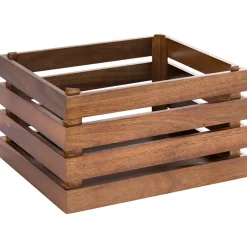 Présentoir à pâtisserie acacia Acacia 35x29x20 cm Superbox - APS Best