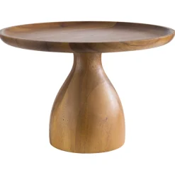 Présentoir à pâtisserie acacia Ø 240 mm 160 mm Acacia - APS Hot