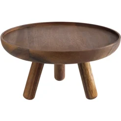 Présentoir à pâtisserie acacia Ø 200 mm 105 mm Acacia - APS