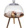 Présentoir à pâtisserie acacia Ø 300 mm 200 mm Acacia - APS Outlet