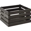 Présentoir à pâtisserie acacia noir 330x260x200 mm Superbox - APS Outlet