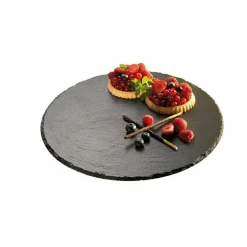 APS Présentoir à pâtisserie ardoise Ø 32 cm 2,5 cm Online