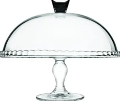 Présentoir à pâtisserie avec cloche verre Ø 32 cm 26,2 cm - Aucune Clearance