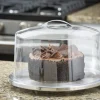TABLECRAFT Présentoir à pâtisserie avec cloche rond inox Ø 32,5 cm Outlet