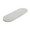 Présentoir à pâtisserie ovale blanc résine Nacryl® 17 cm Mealplak - REVOL New