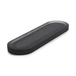 REVOL Présentoir à pâtisserie ovale gris résine Nacryl® 17 cm Mealplak Outlet