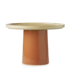 Présentoir à pâtisserie porcelaine culinaire muscade Ø 30 cm 20 cm  Caractère - REVOL