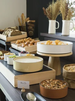 Présentoir à pâtisserie porcelaine culinaire cardamome Ø 26 cm 10,5 cm Caractère - REVOL Clearance