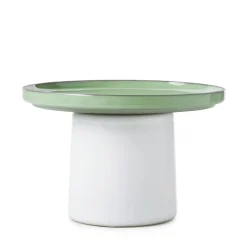 Présentoir à pâtisserie porcelaine culinaire menthe Ø 15 cm 9,5 cm  Caractère - REVOL Outlet