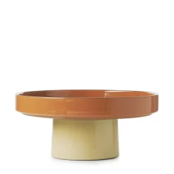 REVOL Présentoir à pâtisserie porcelaine culinaire cannelle Ø 23 cm 10 cm  Caractère Hot