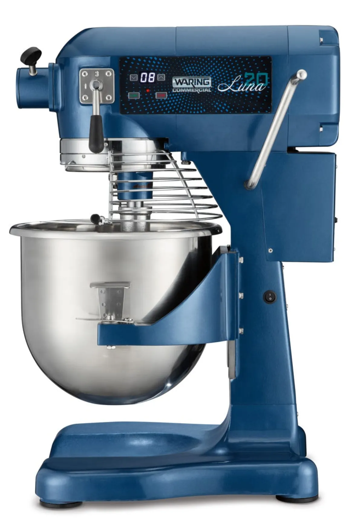 Pétrin mélangeur bleu 19 L 1100 W 230v Luna - WARING Hot