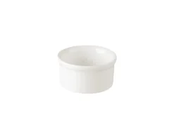 Ramequin rond ivoire porcelaine vitrifiée Banquet - RAK Outlet