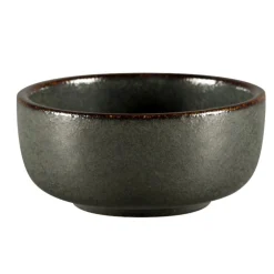 Ramequin rond noir porcelaine vitrifiée Ø 10 cm stone Ease - RAK Hot