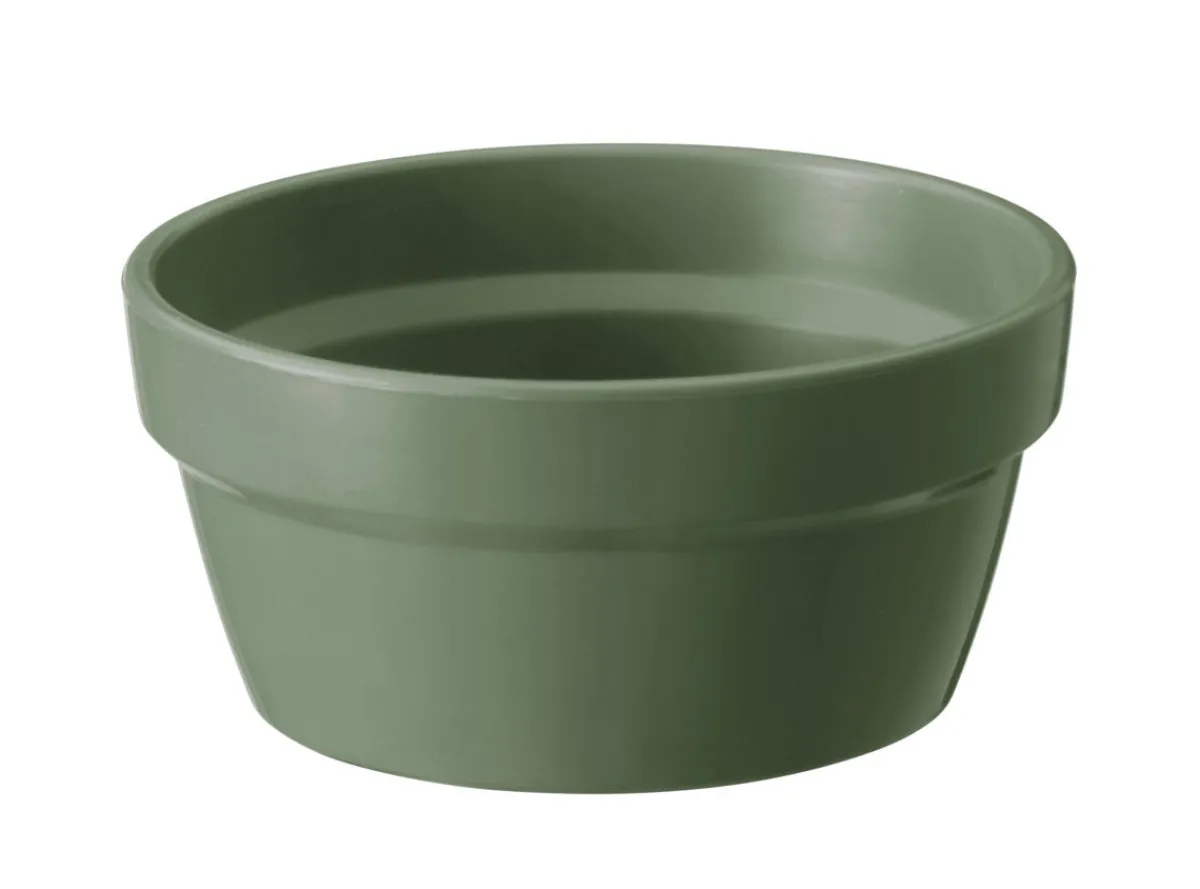 Ramequin vert fibre végétale Ø 8,7 cm Liliroc - SAINT ROMAIN Clearance