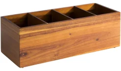 Range couverts acacia 36x14x12,5 cm Woody - APS Clearance