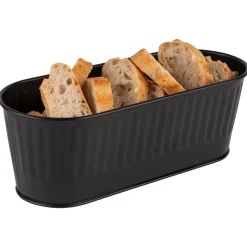 APS Range couverts inox 18/0 noir 29,5x12x10 cm 2 L New