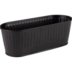 APS Range couverts inox 18/0 noir 29,5x12x10 cm 2 L New