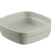 SAINT ROMAIN Ravier carré Blanc Coton fibre végétale 11 cm Liliroc Outlet