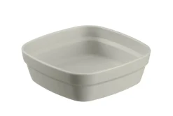 SAINT ROMAIN Ravier carré Blanc Coton fibre végétale 11 cm Liliroc Outlet