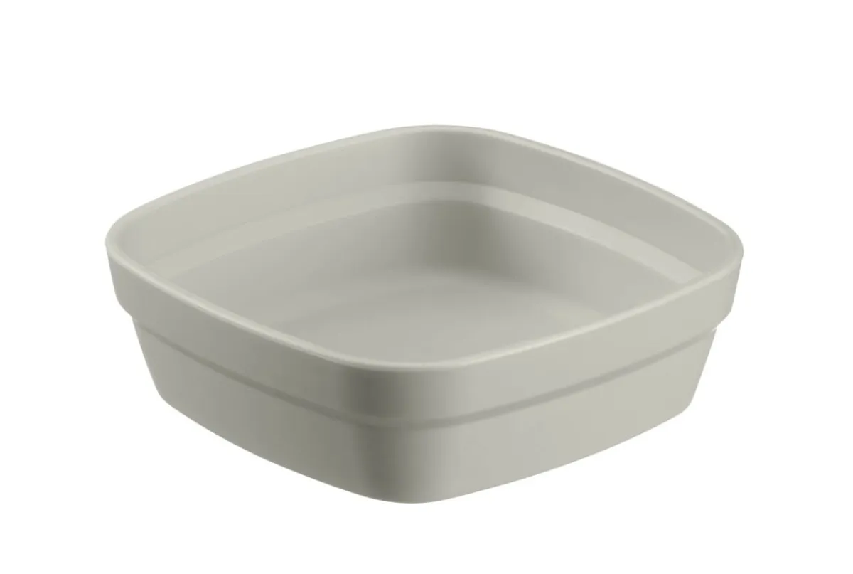 SAINT ROMAIN Ravier carré Blanc Coton fibre végétale 11 cm Liliroc Outlet