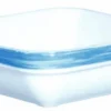 Ravier carré bleu verre opal 11 cm Brush - ARCOROC