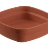 SAINT ROMAIN Ravier carré fibre végétale 11 cm Liliroc Clearance