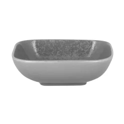 RAK Ravier carré gris porcelaine vitrifiée 11 cm Shale Best