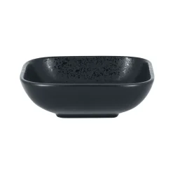 Ravier carré noir porcelaine vitrifiée 11 cm Karbon - RAK Hot