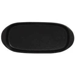 RAK Ravier noir porcelaine vitrifiée 15 cm Staged Best