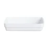 Ravier rectangulaire blanc verre opal 11,5 cm Restaurant - ARCOROC Best