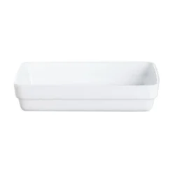 Ravier rectangulaire blanc verre opal 17,4 cm Restaurant - ARCOROC