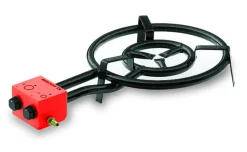 Réchaud à gaz 2 feux Sur pied(s) 11,4 kW Ø 40 cm - LACOR Outlet