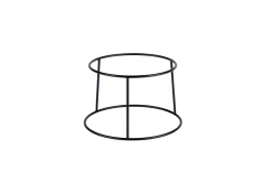 PRO.MUNDI Rehausse acier noir Ø 24,2 cm 15 cm Naro Hot