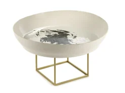 Rehausse carré or acier Ø 25 cm Feast By Ottolenghi - SERAX New