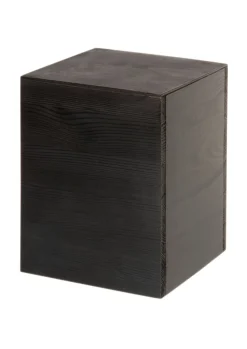 PRO.MUNDI Rehausse cube bambou noir 17x17x20 cm Oxstal (10 pièces) Best