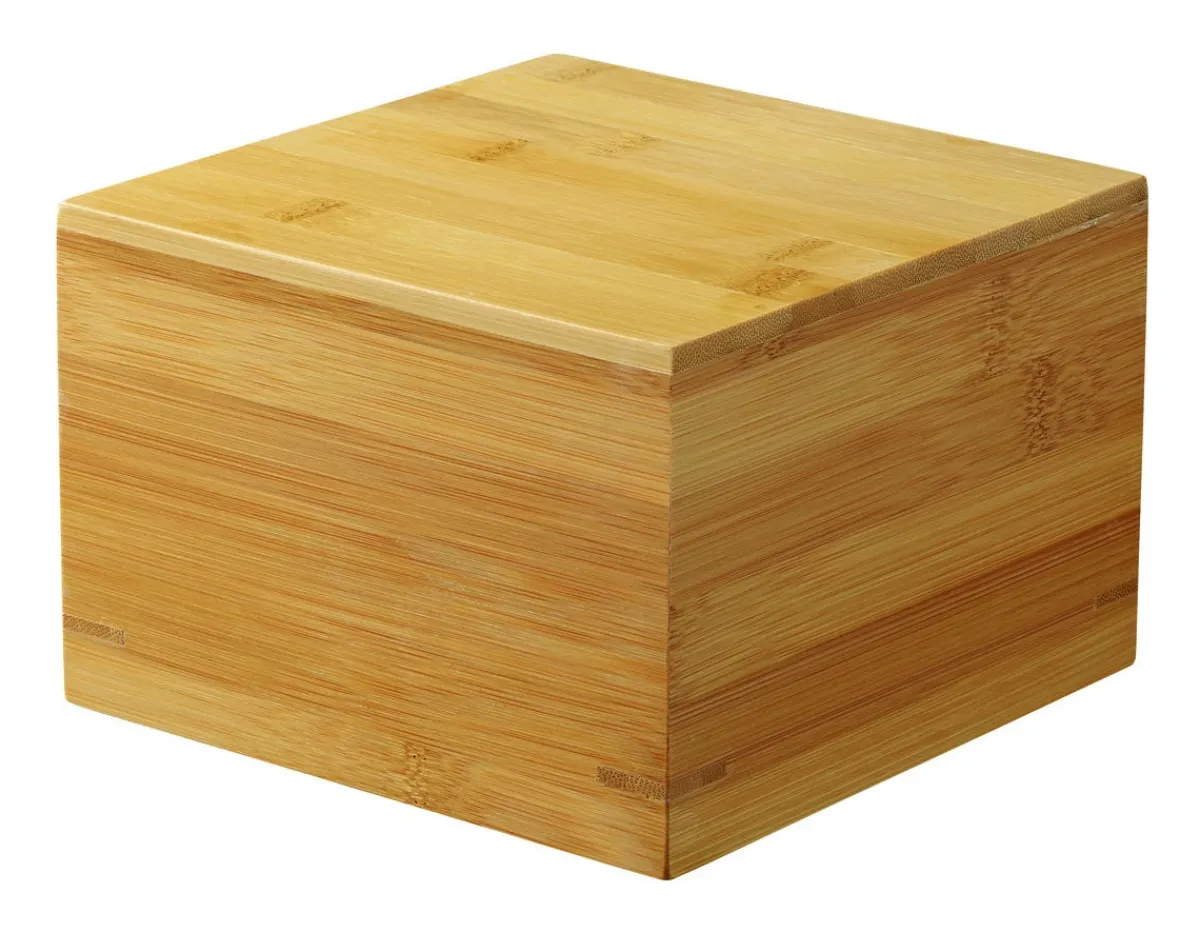 PRO.MUNDI Rehausse cube bambou 15x15x10 cm Oxstal (10 pièces) Online