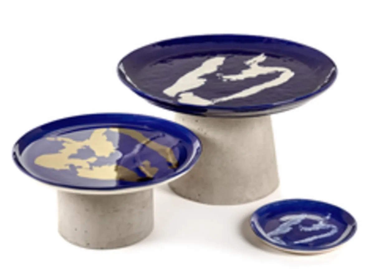 Rehausse rond béton pierre Ø 23 cm Feast By Ottolenghi - SERAX Outlet