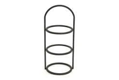 Rehausseur acier noir Ø 21,8 cm 24,2x21x55,3 cm Tilt - CRASTER Best
