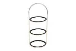 CRASTER Rehausseur inox Ø 21,8 cm 24,2x21x55,3 cm Tilt