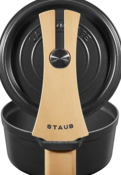 STAUB Repose couvercle bois 31x10,5x1,4 cm Discount