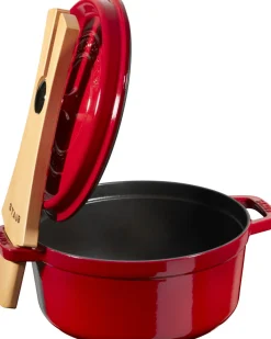 STAUB Repose couvercle bois 31x10,5x1,4 cm Discount